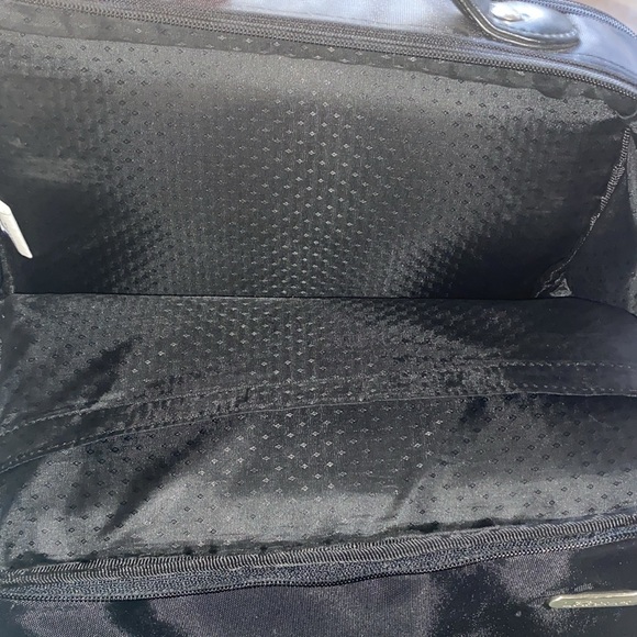 💘🖤💘 TARGUS BLACK CANVAS  LAPTOP BACKPACK CARRY-ON CASE BAG - Picture 5 of 7